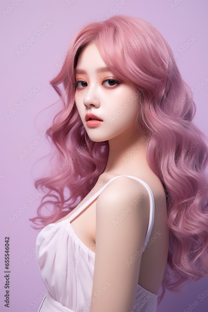 Stylish Half-body Ulzzang Korean Youth in Everyday Pastel Aesthetic Outfit Stylish Half-body Ulzzang Korean Youth in Everyday Pastel Aesthetic Outfit