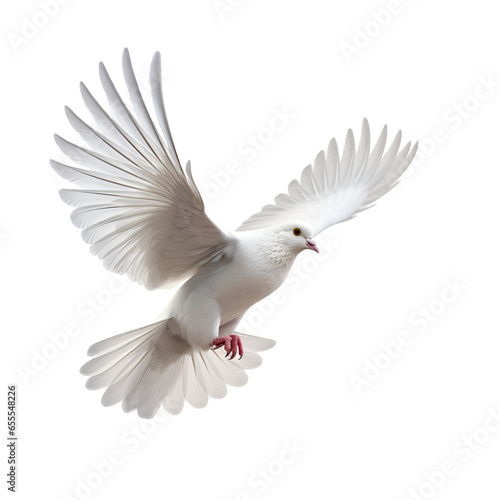 white dove flying © I Love Png