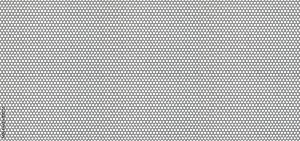 Foto loudspeaker mesh or acoustic grid pattern
