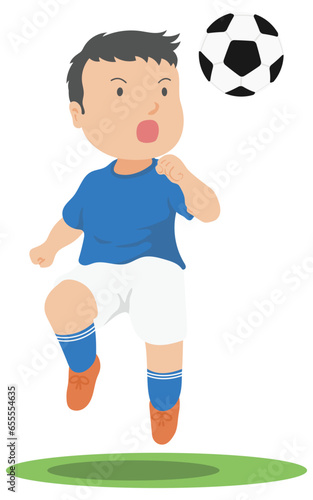 ヘディング　サッカー