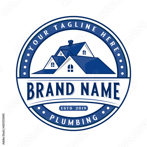 Real estate logo design. for construction company