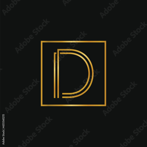 Minimalist D Letter Design for your Bussines