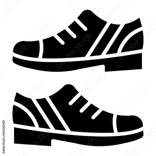 Vector Design Casual Shoes Icon Style