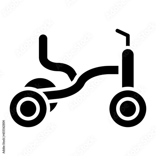 Vector Design Tricycle Icon Style