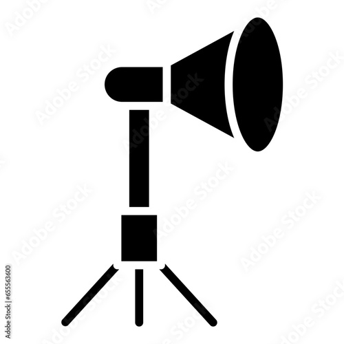 Vector Design Camera Reflector Icon Style