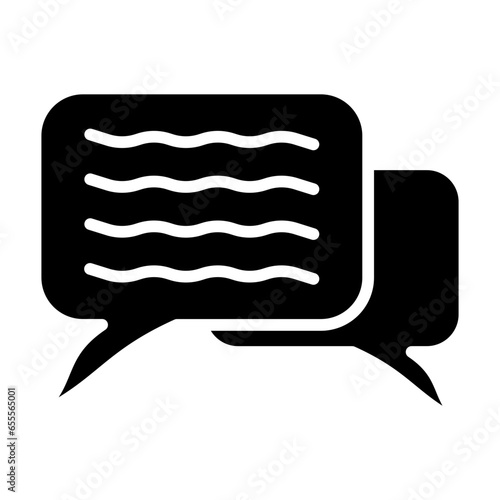 Vector Design Chat Icon Style