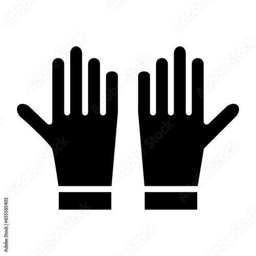 Vector Design Gloves Icon Style