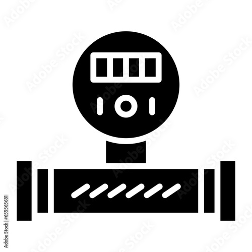 Vector Design Water Meter Icon Style