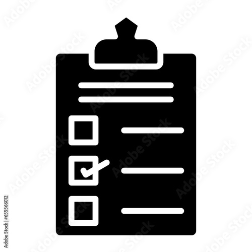 Vector Design Checklist Icon Style