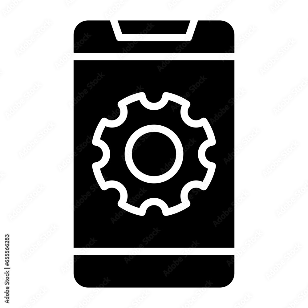Vector Design Mobile Phones Icon Style Vector Design Mobile Phones Icon Style