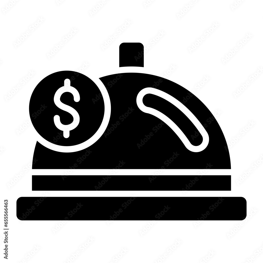 Vector Design Catering Fee Icon Style Vector Design Catering Fee Icon Style