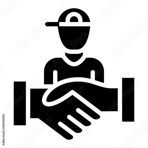 Vector Design Adoption Icon Style