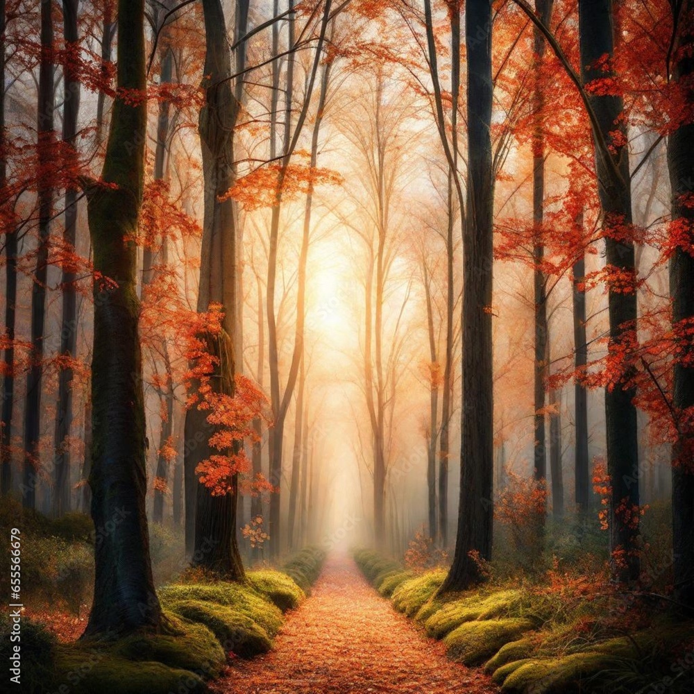 Obraz premium Encourage the idea of letting go of what no longer serves us in order to grow.