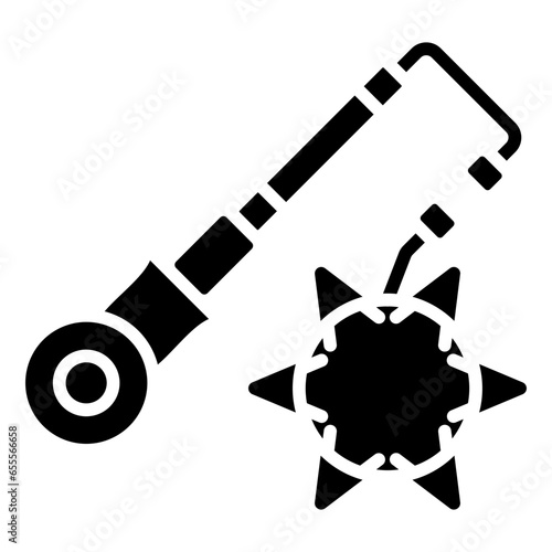 Vector Design Flail Icon Style