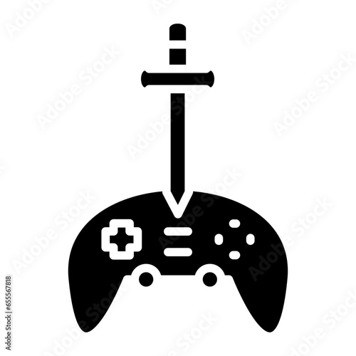 Vector Design Adventure Game Icon Style