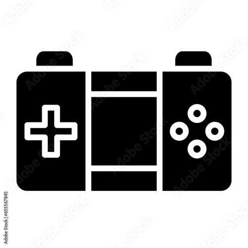 Vector Design Console Game Icon Style