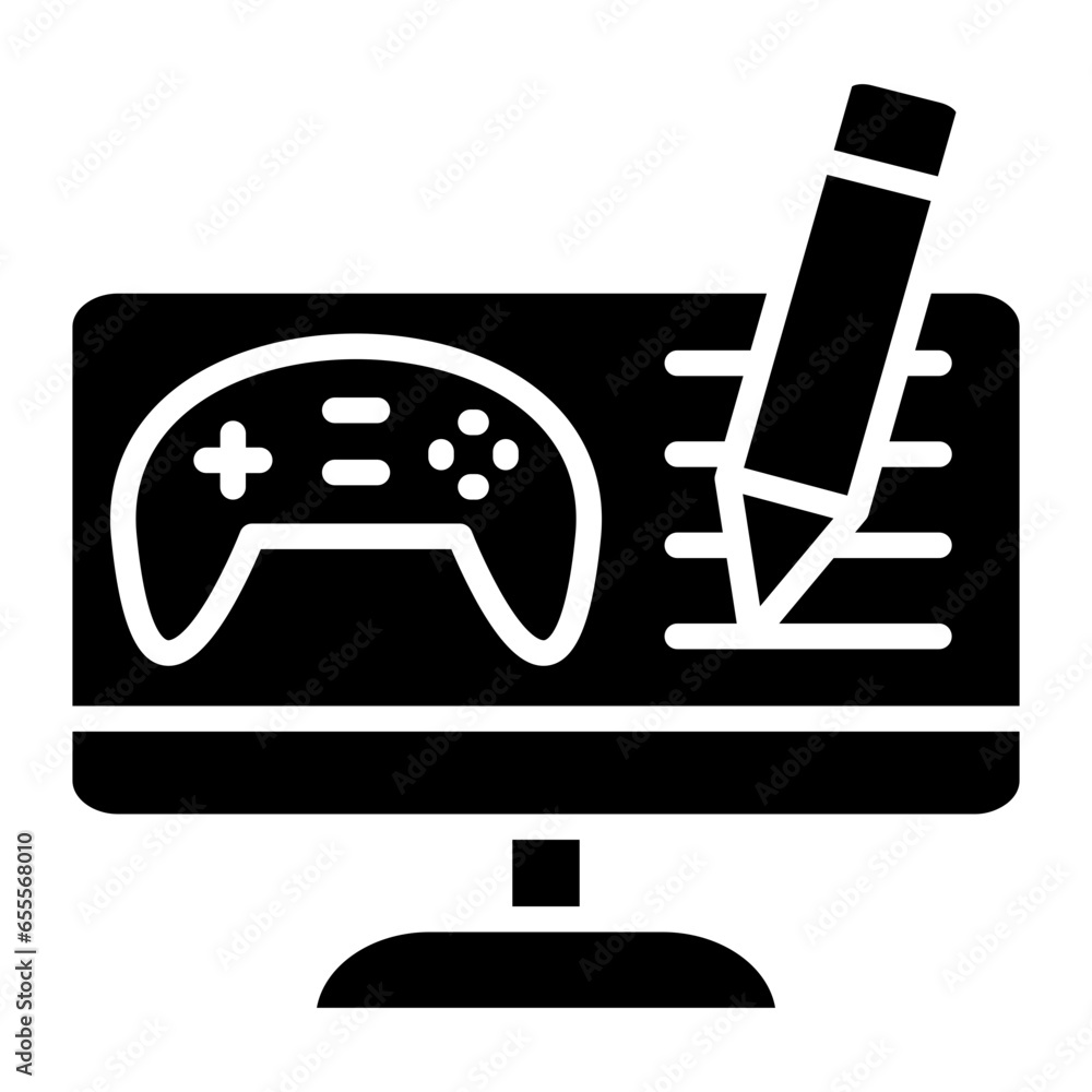 Vector Design Game Script Icon Style Vector Design Game Script Icon Style