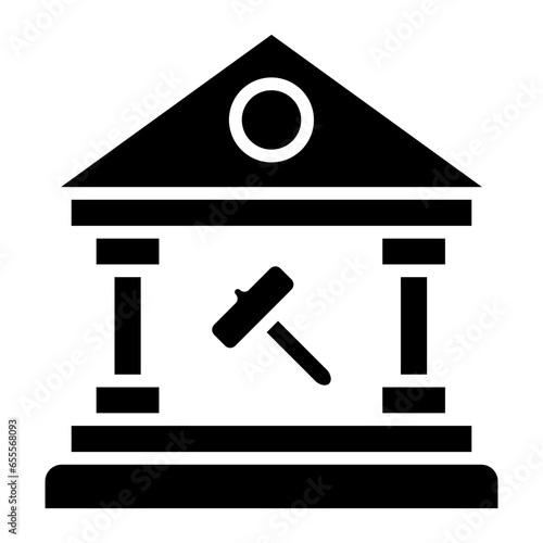 Vector Design Government Auction Icon Style