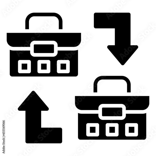 Vector Design B2B Icon Style