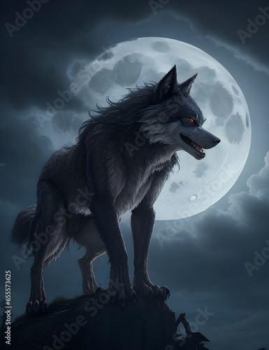 Werewolf in the Full Moon photo