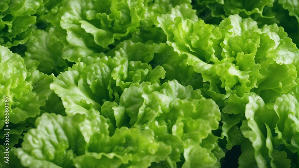 green lettuce in the garden green lettuce in the garden