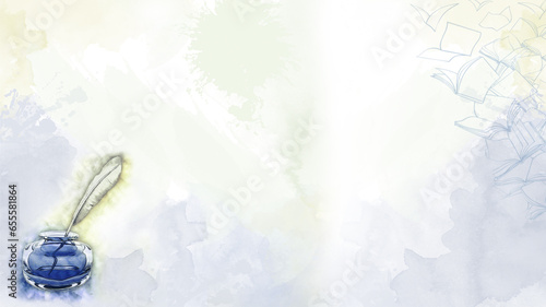 Backgrounds for writing in an Arabic style