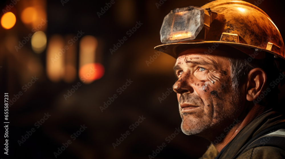 engineer and labor working in the mine engineer and labor working in the mine