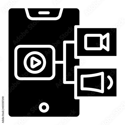 Content Curation Icon Style