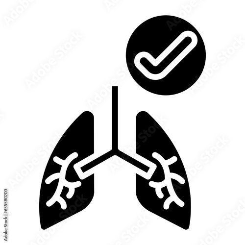 Respiratory Care Icon Style