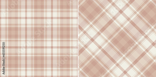 Vector checkered pattern or plaid pattern in pink and bw or white. Tartan, textured seamless twill for flannel shirts, duvet covers, other autumn winter textile mills.
Vector Format
