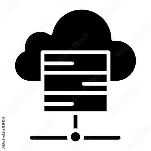 Cloud Storage Icon Style