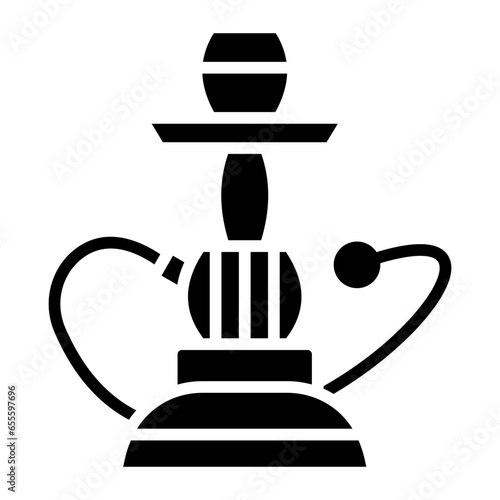Hookah Icon Style