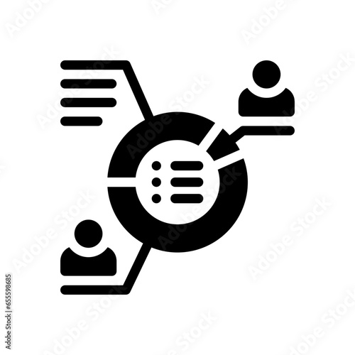 demographic glyph icon