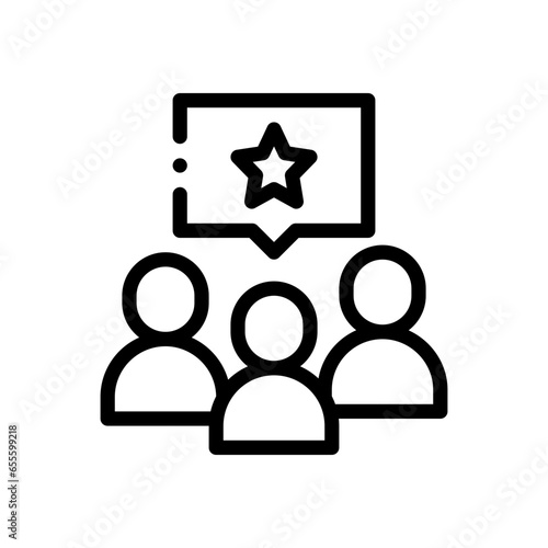 polling line icon