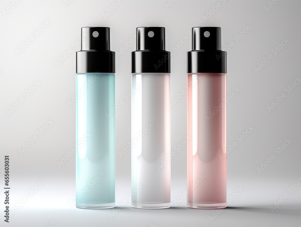 cosmetic product mockups on fresh field. Background for presentation of cosmetic. AI Generative. cosmetic product mockups on fresh field. Background for presentation of cosmetic. AI Generative.