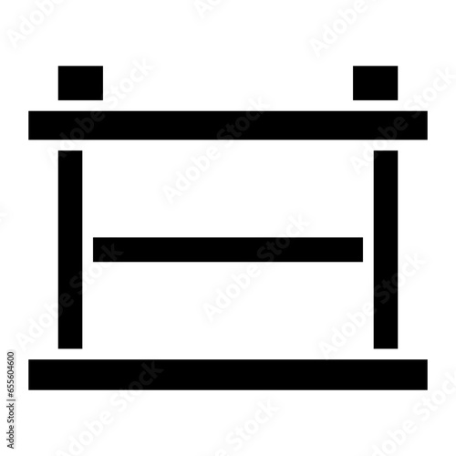 Hurdles Race Icon Style