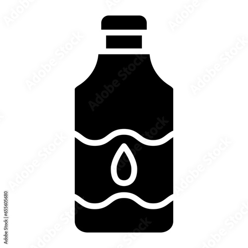 Water Bottle Icon Style