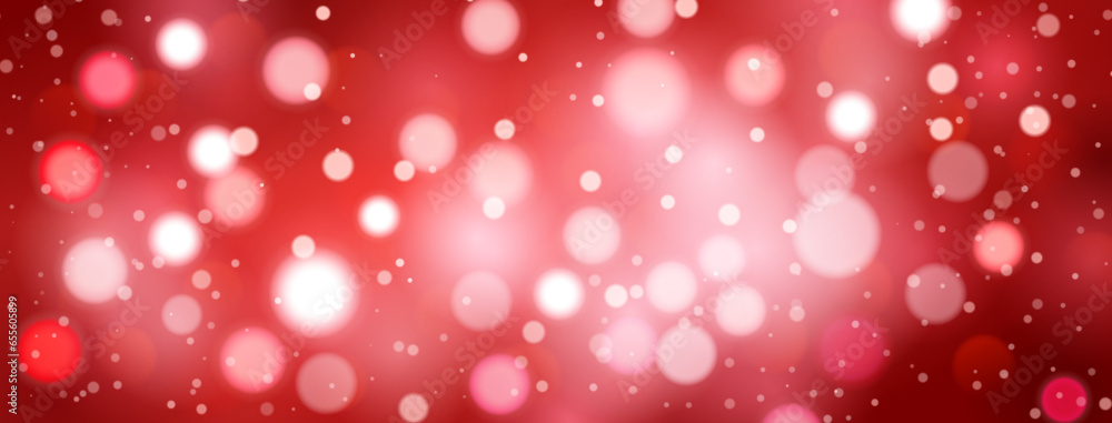 Abstract background with bokeh effect in red colors Abstract background with bokeh effect in red colors