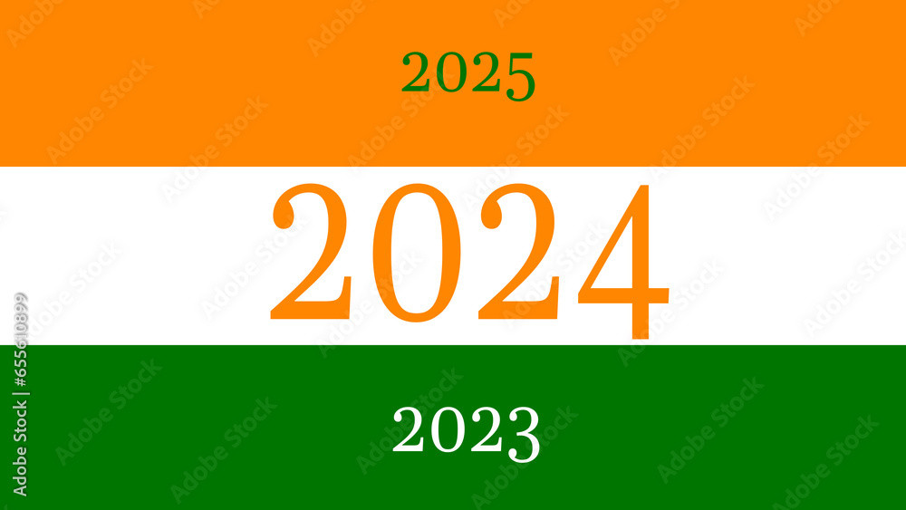 Happy new year 2025 INDIA Stock Illustration Adobe Stock