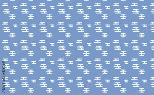 春の伝統色を使った和柄のパターン7