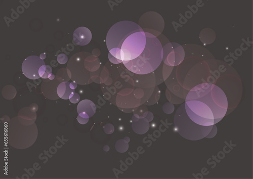 Magnifique arrière-plan abstrait défocalisé. Toile de fond douce violet pastel flou bokeh. Toile de fond floue et rêveuse pour le modèle de conception. Arrière-plan flou et effet de lumière. 