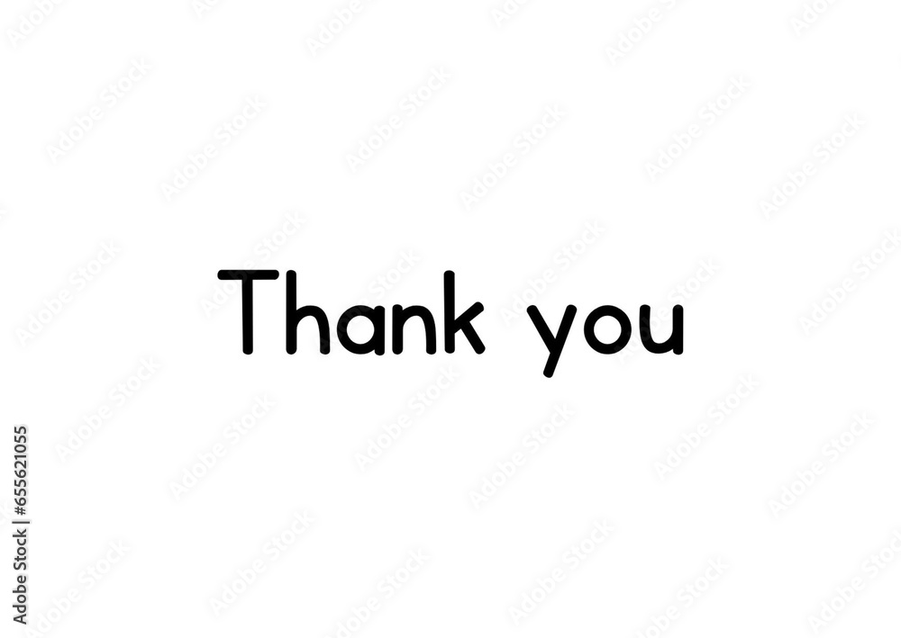 Thank you! black color text on white background.