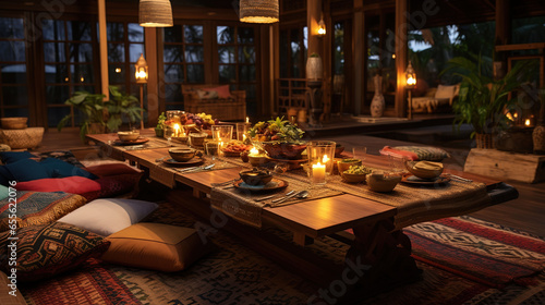 Traditional Javanese DIning Room