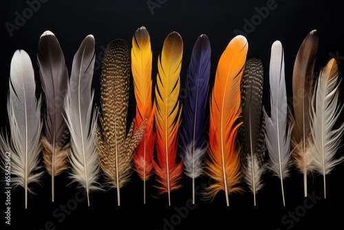 feathers of different birds lying together © Alfazet Chronicles