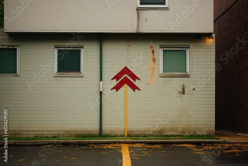 arrow signs on a wall pointing to differing directions