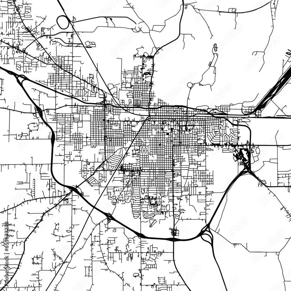 1 1 Square Aspect Ratio Vector Road Map Of The City Of Pine Bluff 1-1-square-aspect-ratio-vector-road-map-of-the-city-of-pine-bluff