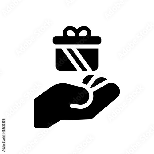 suprise glyph icon