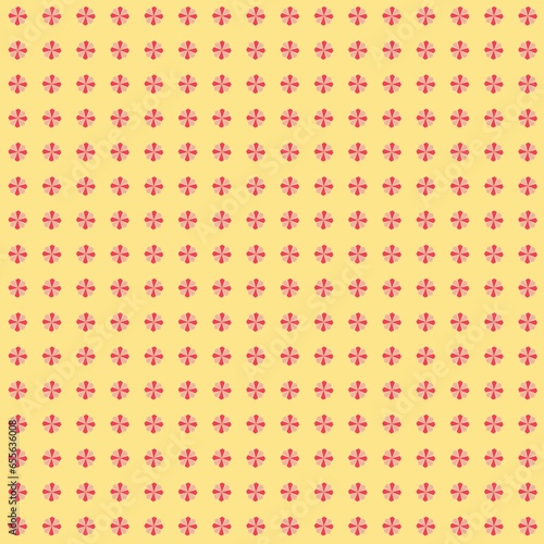 seamless background with flowers