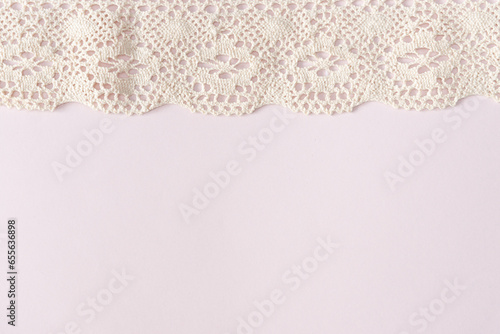 art and craft equipment on a pale pink background, invitation mockup, Vintage Ribbon Cotton Lace Ribbon Craft Lace Crochet Sewing Lace for Gift Package Wrapping, Bridal Wedding Decoration, Scrapbookin photo