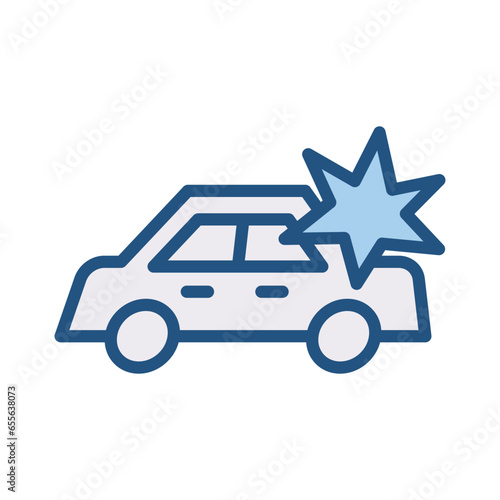 Car Crash Icon